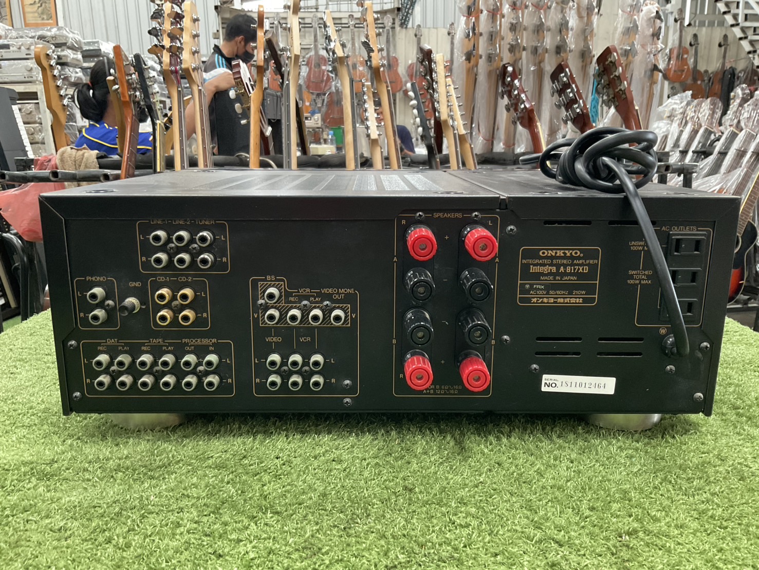 เครื่องขยายเสียง ONKYO : Integra A-817XD สินค้าไม่พร้อมใช้งาน(ต้องซ่อม)