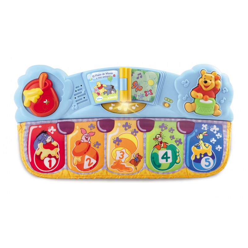 เปียโนสำหรับให้น้องนอนเตะ VTech Learn with Pooh & Friends piano