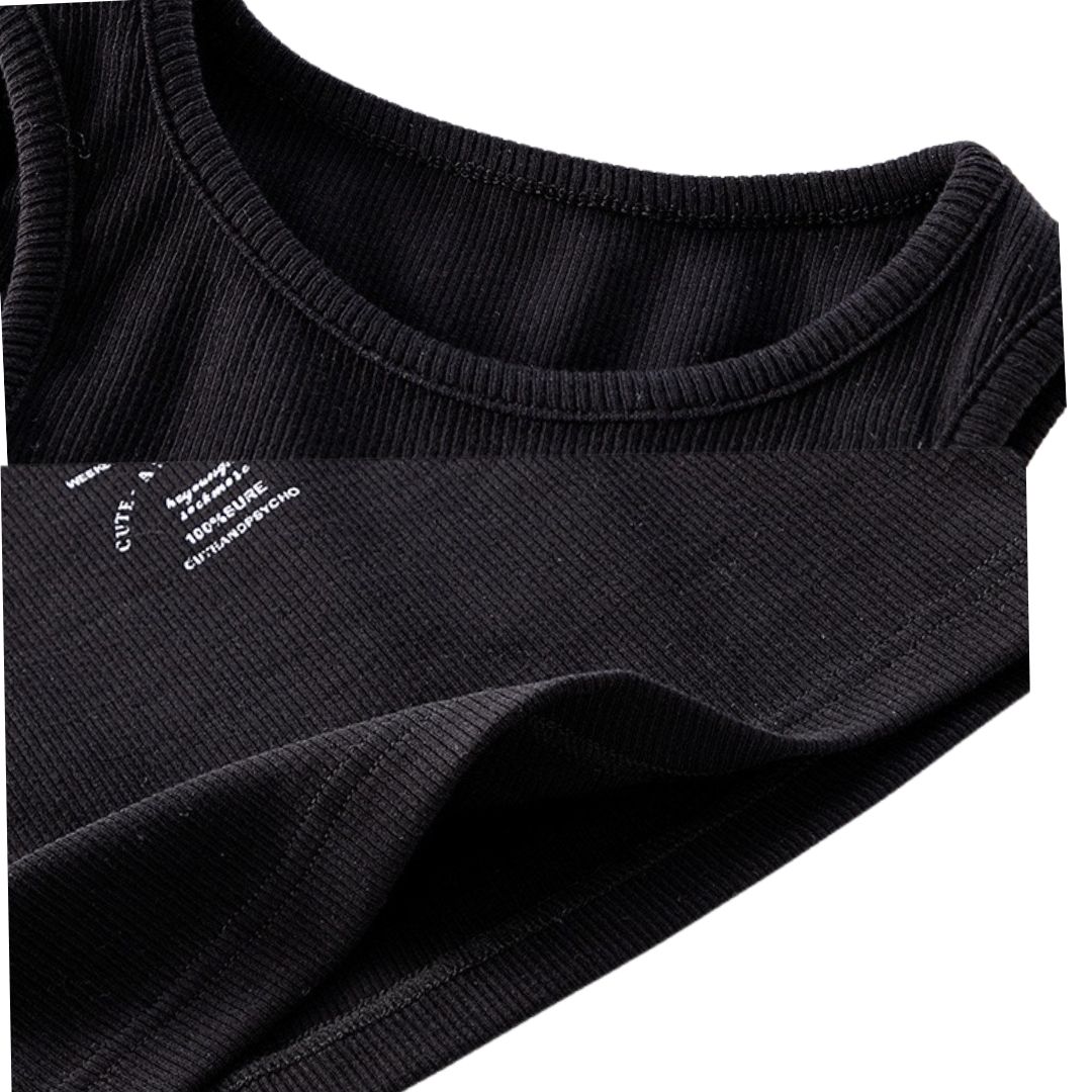 พร้อมส่ง เฉพาะเสื้อกล้ามสีขาว ***ชุดเต้น ชุดแดนซ์ เสื้อกล้าม