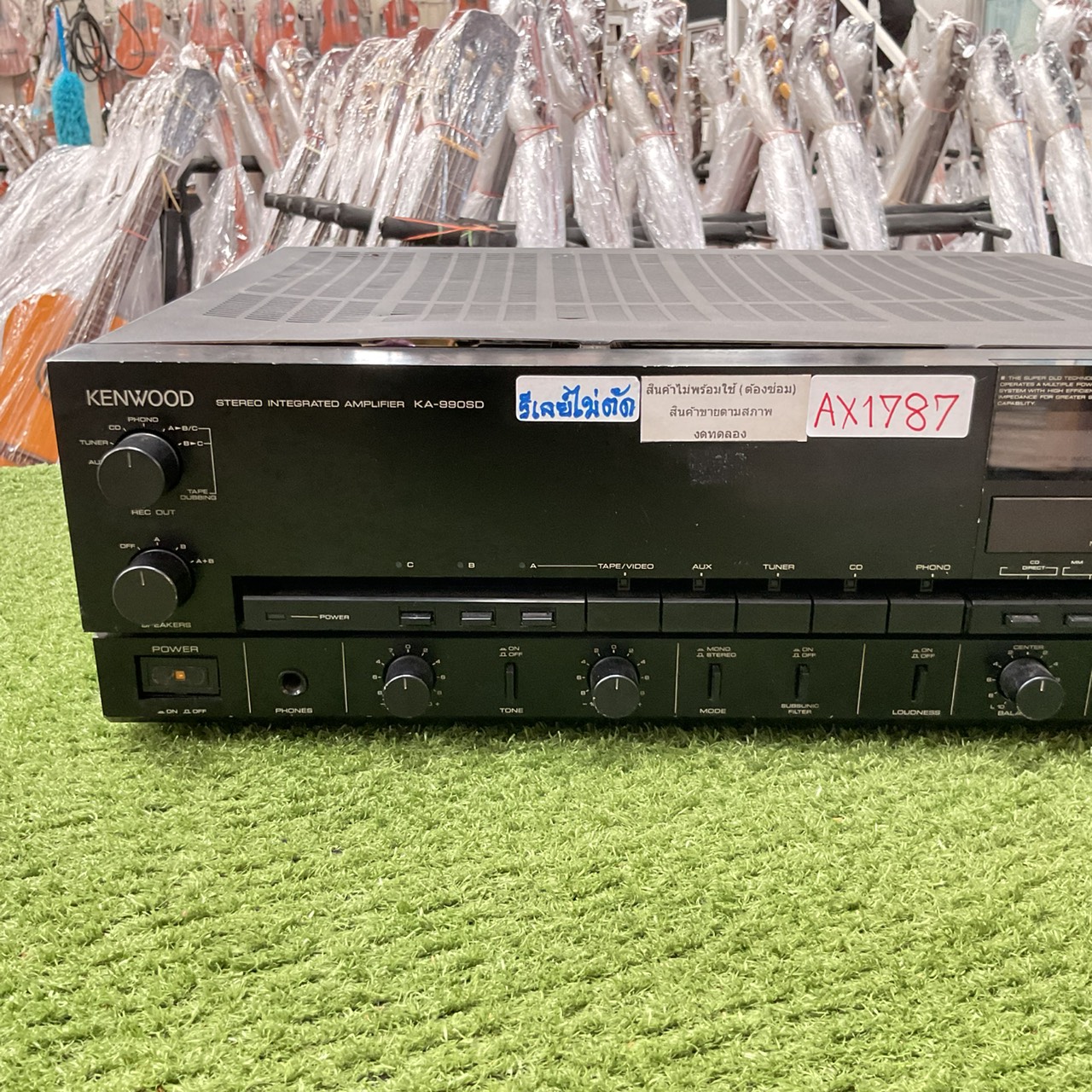 เครื่องขยายเสียง KENWOOD : KA-990SD สินค้าไม่พร้อมใช้งาน (ต้องซ่อม)