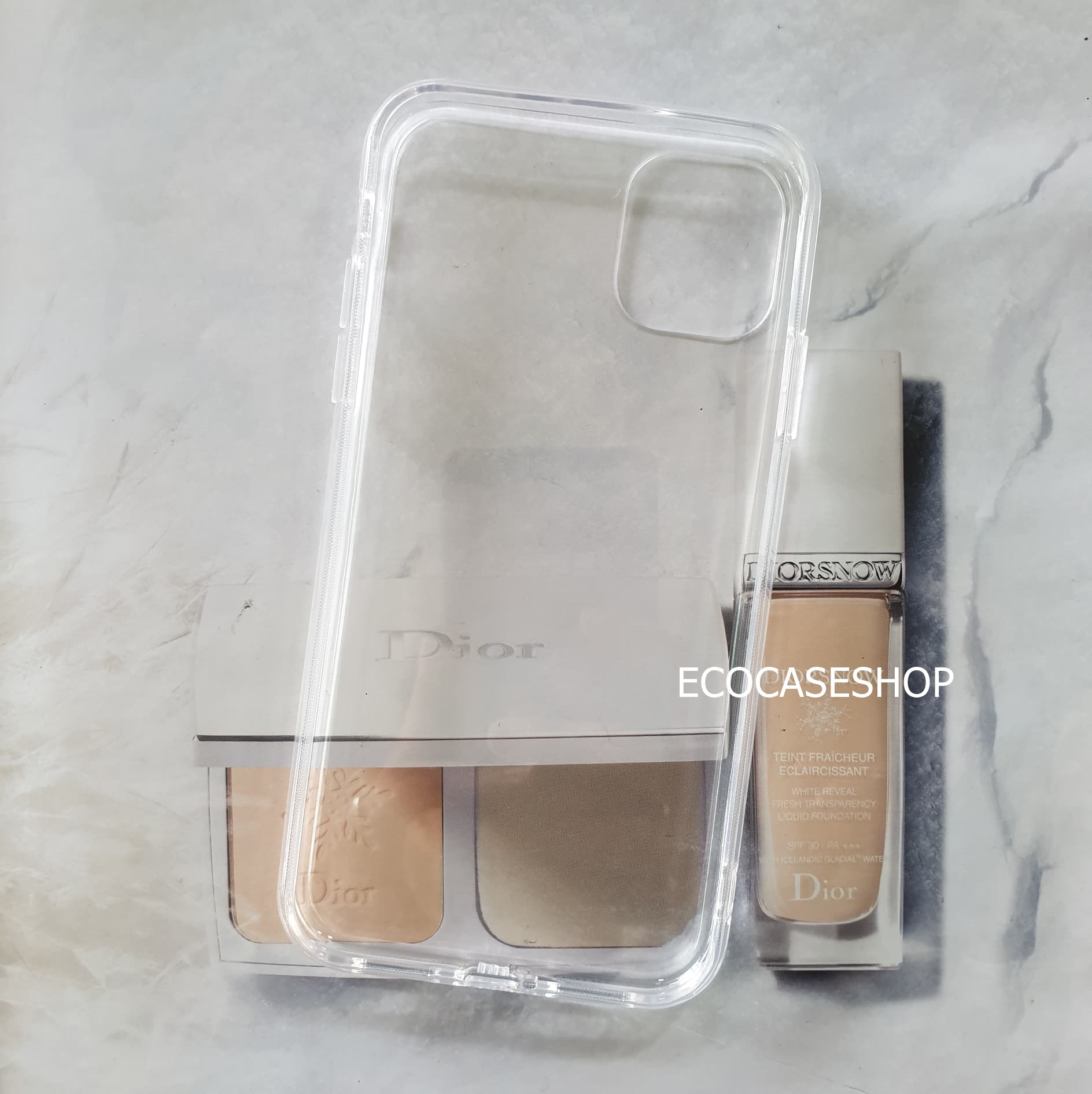 iPhone11 Pro เคสใสขอบสีใส(หลังแข็งขอบนิ่ม)