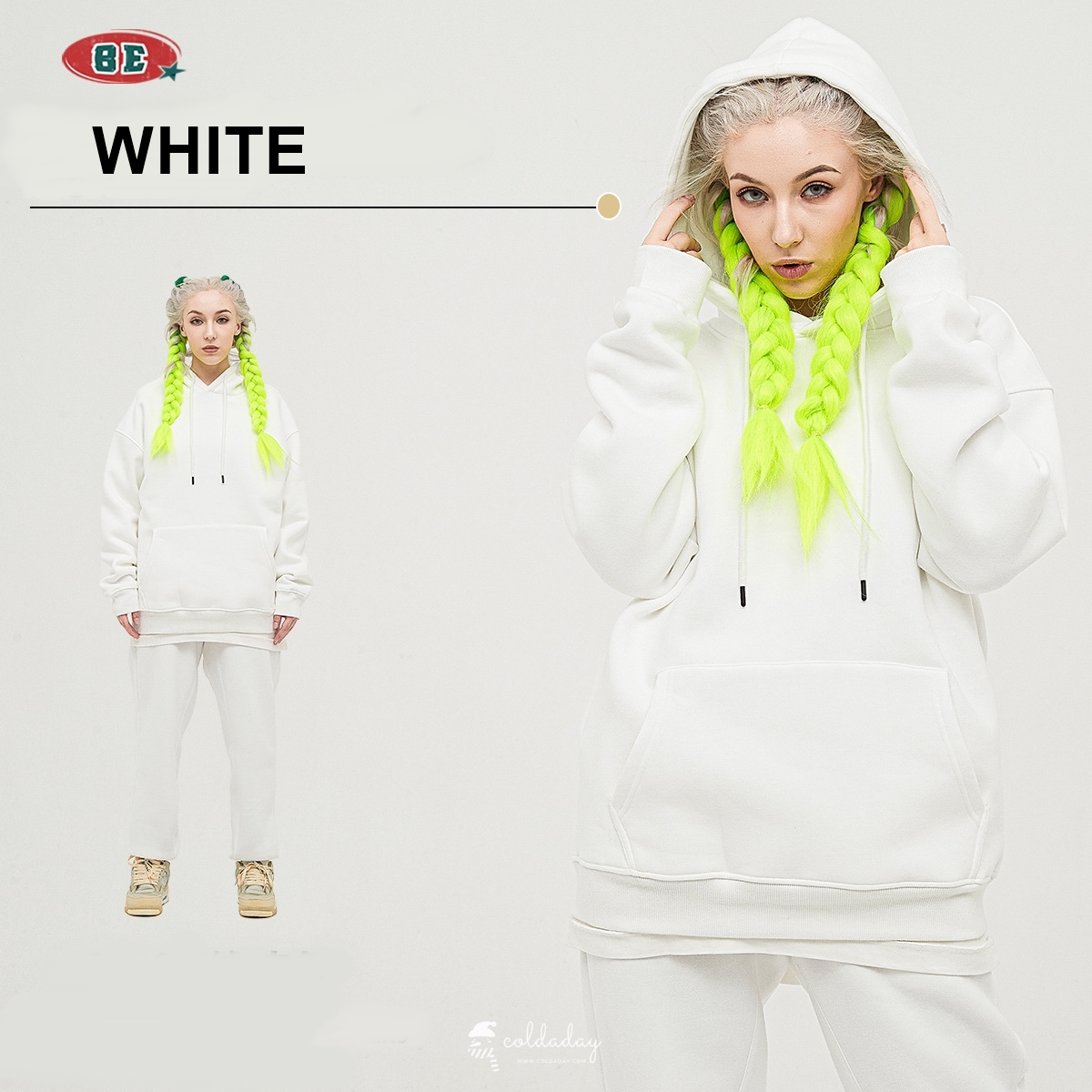 Cozy Urban Hoodie เสื้อสเวตเตอร์ฮู๊ดดี้กันหนาวบุขนแกะ UNISEX size M-3XL