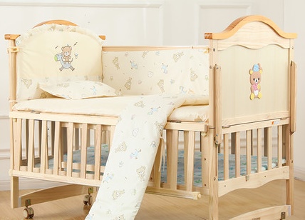 เตียงนอนไม้สำหรับเด็ก WB1 ปรับระดับได้ สามารถปรับเป็นโต๊ะเขียงหนังสือ TB10112