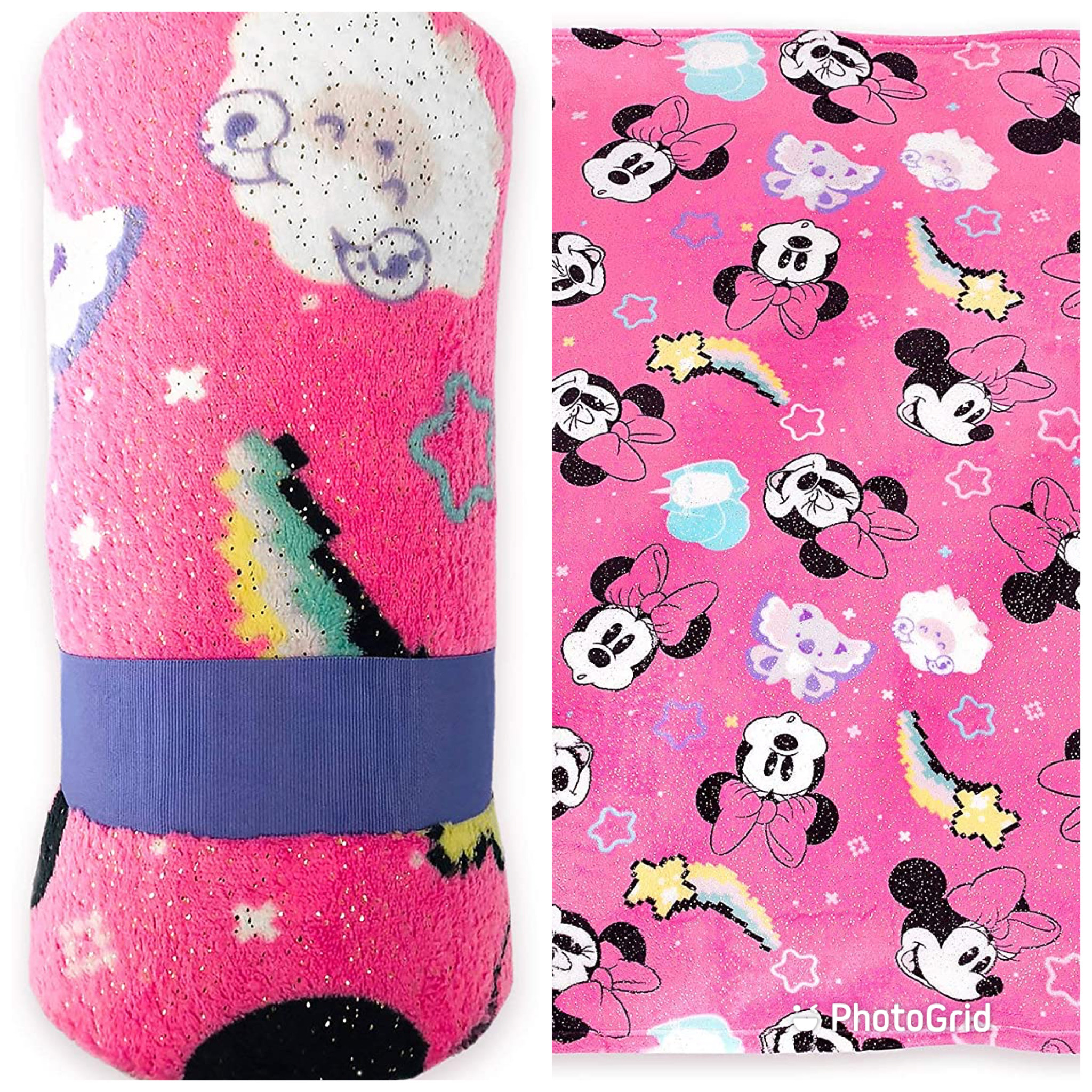 ผ้าห่ม sney Minnie Mouse Fleece Throw