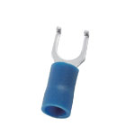 Vinyl-insulated flange spade terminals (หางปลาแฉกหุ้มแบบเกาะ)