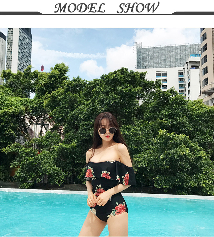 ชุดว่ายน้ำ ไซส์ xl วันพีช รอบอก 32-38 เอว 28-33 สะโพก34-40 นิ้ว ผ้าดี งานสวยค่ะ