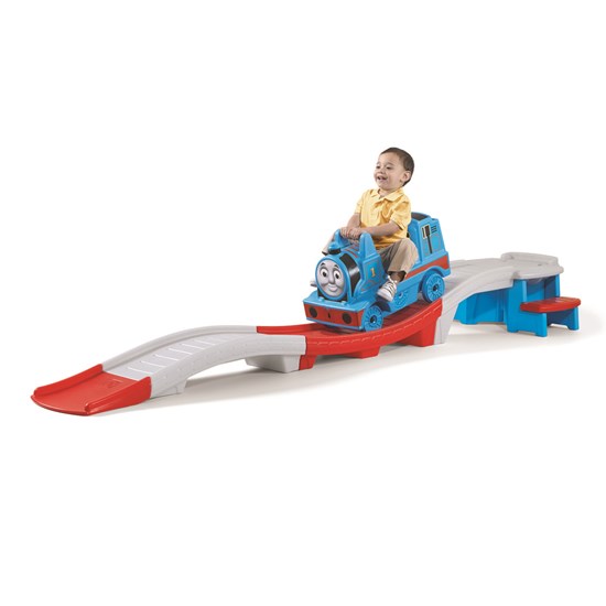 รถไฟสุดหรรษา Step2 Thomas The Train Up and Down Coaster Ride on