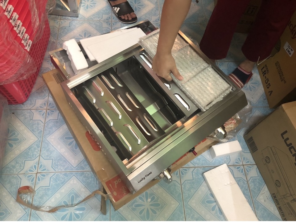Lucky flame เตาย่าง GR-5040S,เตาแก๊สย่างเห็ด,เตาแก๊สย่างมะหล่า