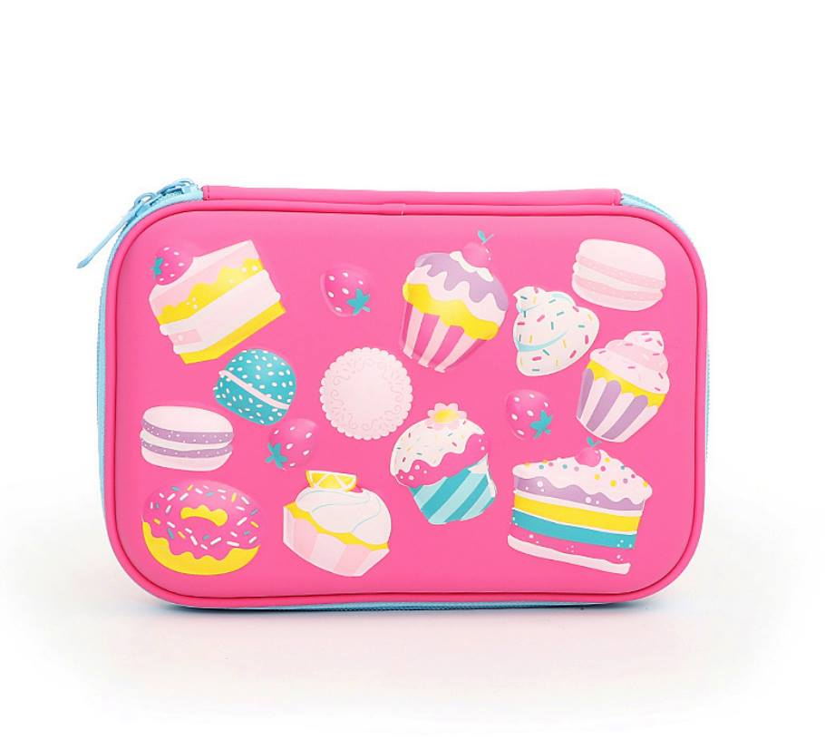 กล่องดินสอ 3 มิติ ลายคัพเค้ก