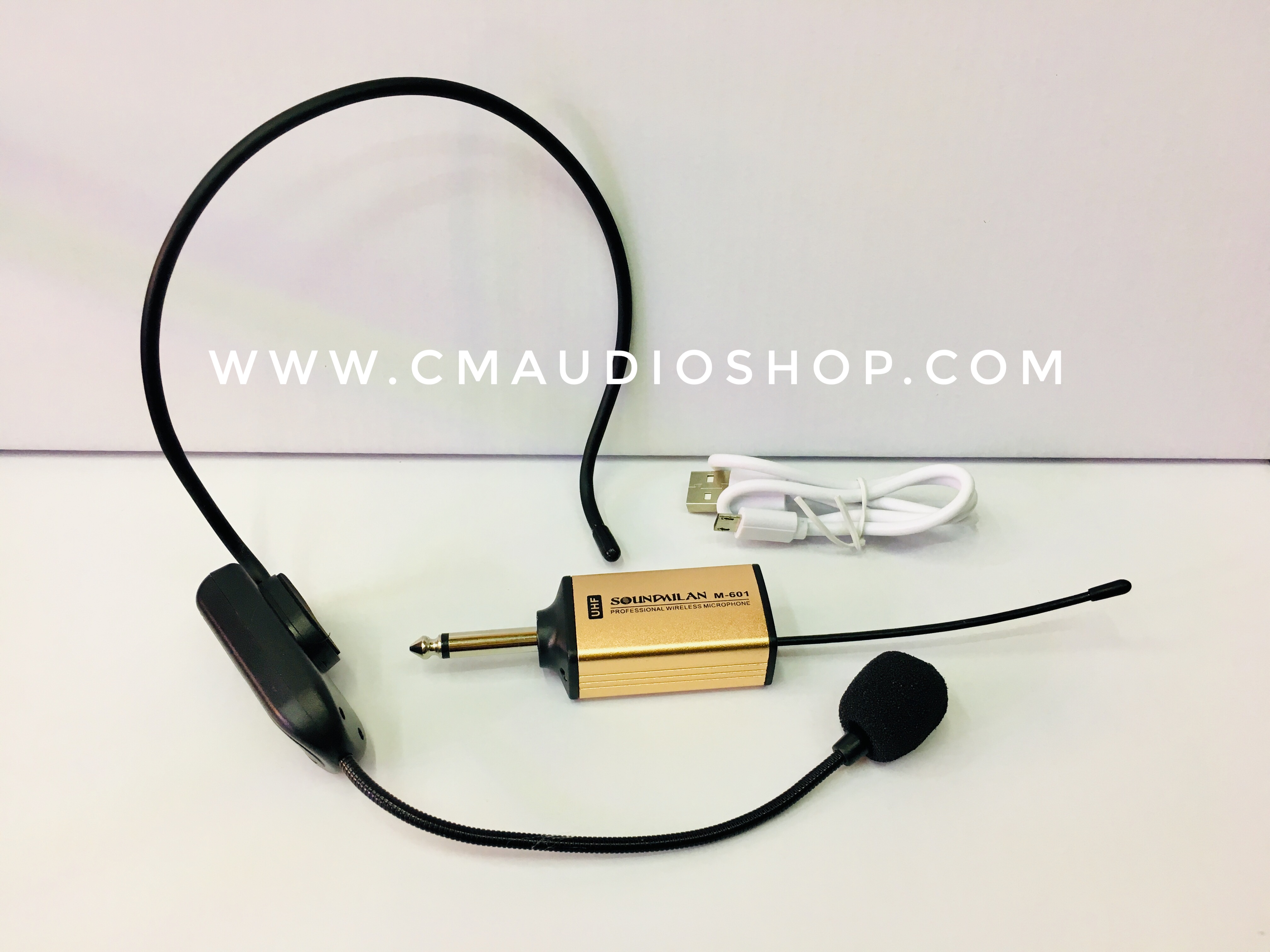 ไมค์ลอยครอบหัว Soundmilan M-601 (ย่านความถี่ UHF)