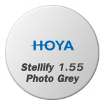 Hoya Stellify 1.55 Photo Grey