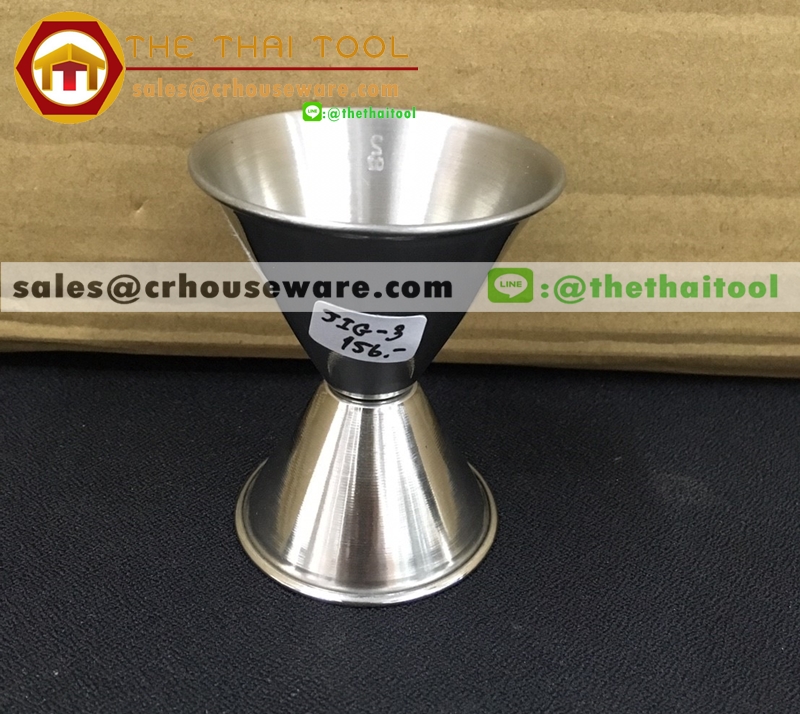 ๋Jiggers จิกเกอร์ 1,2 oz. 013-JIG-3