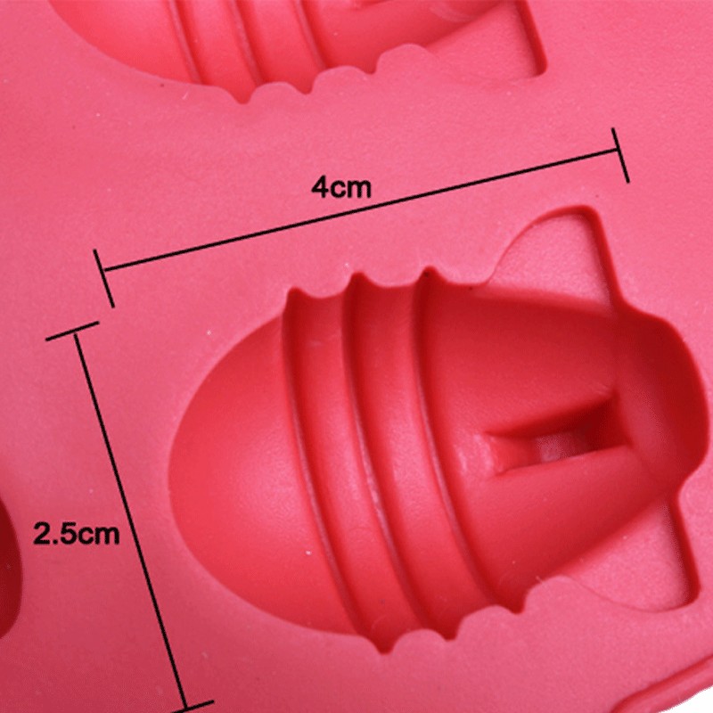 ที่ทำน้ำแข็ง รูปลูกระเบิด ซิลิโคน