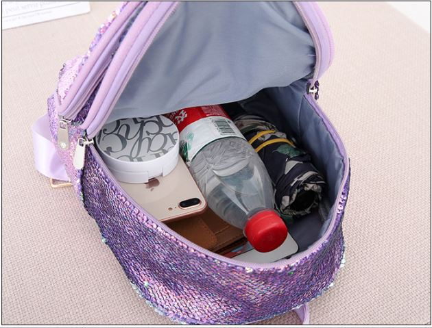 กระเป๋าเด็กเป้ LOL ปักเลื่อม ไซส์ใหญ่