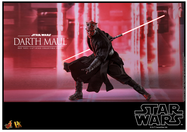 HOTTOYS - Star Wars / Episode I The Phantom Menace - Darth Maul & Sith Speeder