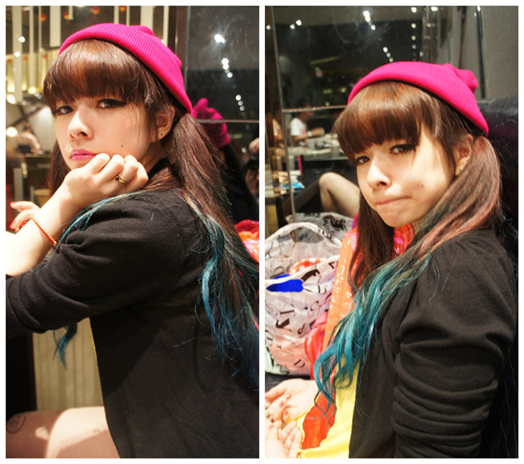 Bini cap หมวกไหมพรม ใส่กันหนาว ใส่แนวฮิปฮอป