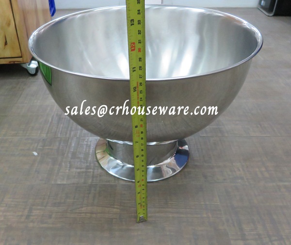 Punch Bowl Stainless Steel 013-HK-22586W,ชามพั้นซ์ใส่เครื่องดื่ม,โหลสเตนเลสใส่ของเหล้า,โบว์พันช์,013-JP-70899