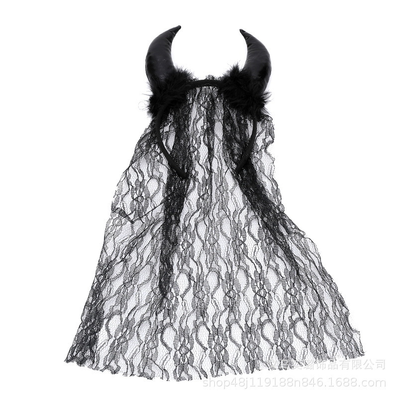 friendly4kid พร๊อพเสริม ฮาโลวีน ผ้าคลุม/คาดผม เด็ก-ผู้ใหญ่