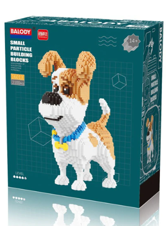 เลโก้นาโน สุนัขพันธุ์แจ็ค รัสเซลล์ เทอร์เรีย(Jack Russell Terrier) Size Jumbo