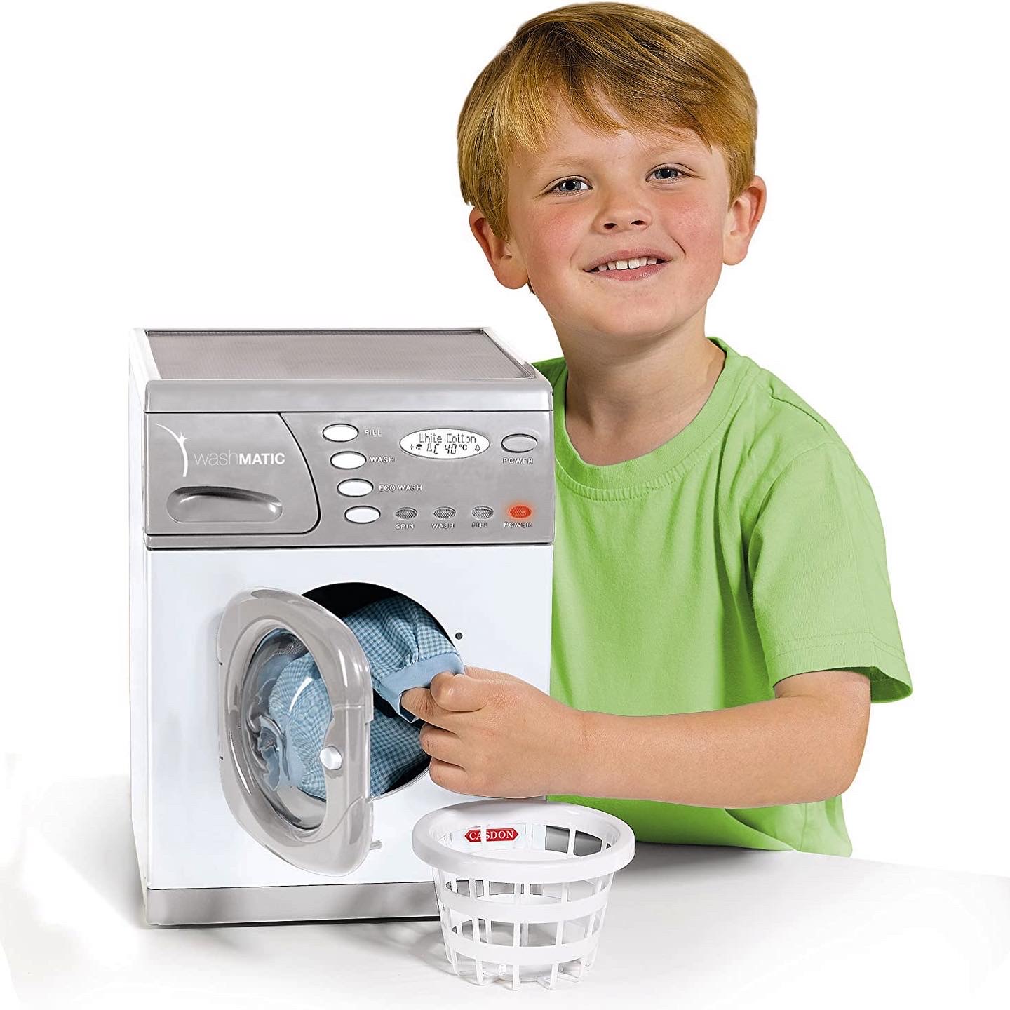 เครื่องซักผ้าจำลอง Casdon Toys Electronic Washing Machine