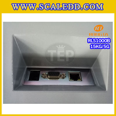 RLS1000B 15kg เครื่องชั่งคำนวณราคาดิจิตอลและพิมพ์สติ๊กเกอร์บาร์โค้ดรุ่น RLS1000B 15kg เครื่องชั่งดิจิตอล15kg เครื่องชั่งคำนวณราคา Pricing Label Scale เครื่องชั่ง15kg ความละเอียด 5g Rongta รุ่น RLS1000(ไม่มีคอเสา) (ผ่านตรวจรับรองจากสำนักกองชั่งตวงวัด)