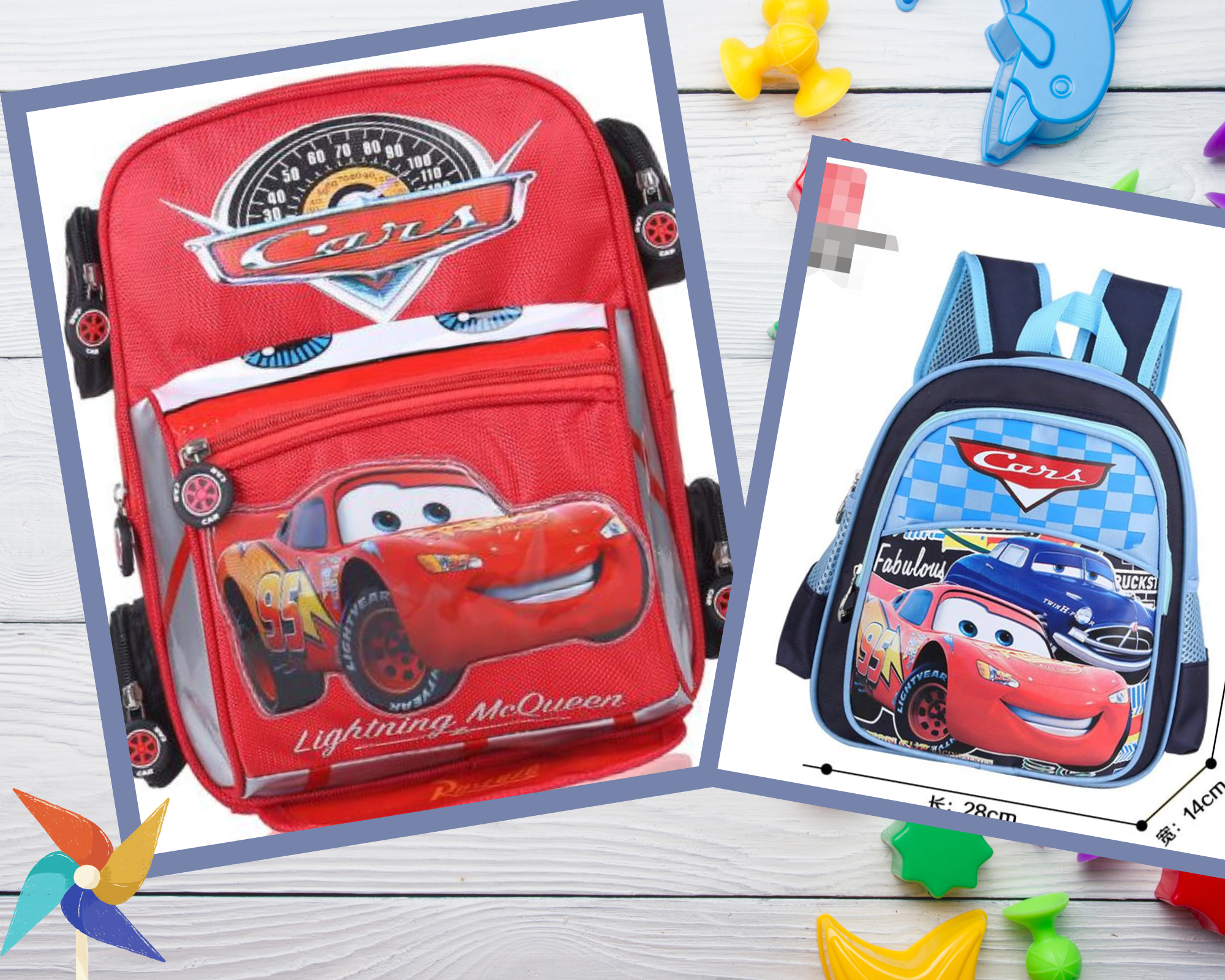 กระเป๋าเป้ เป้เด็กคาร์ แมคควีน