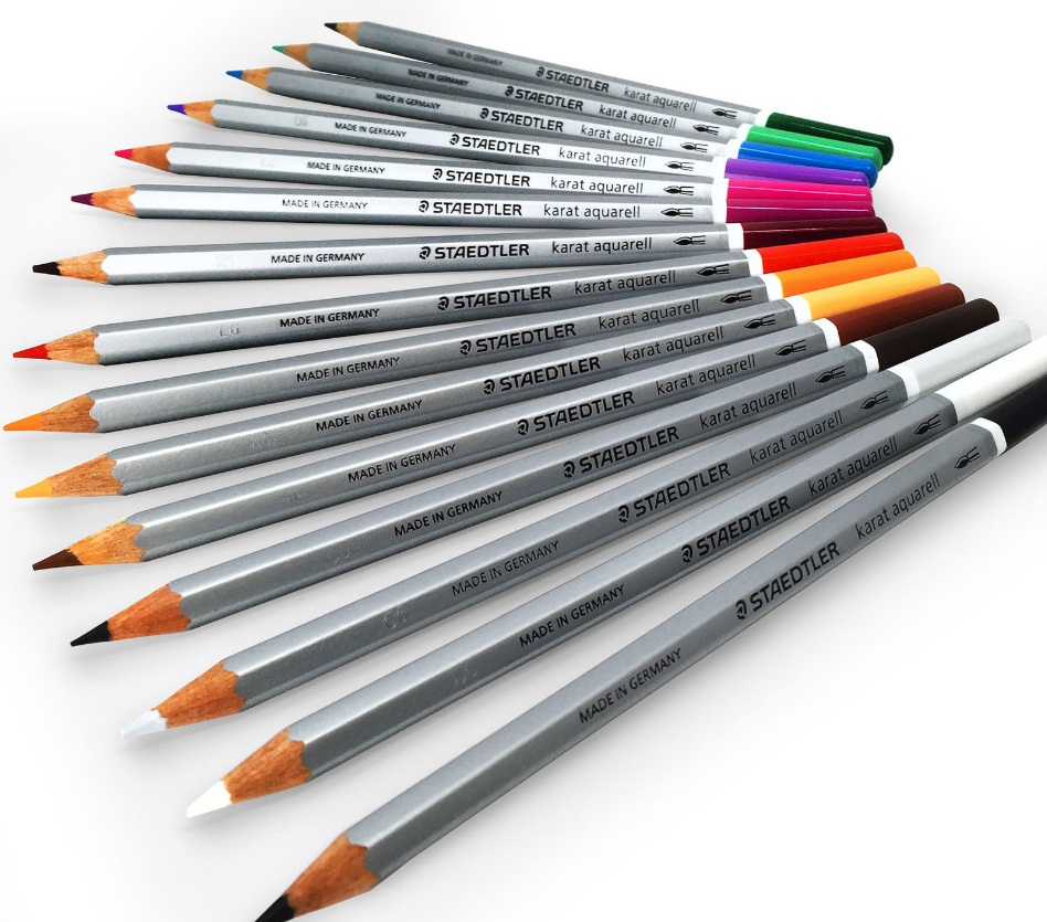 สีไม้ระบายน้ำ Staedtler Karat Aquarell