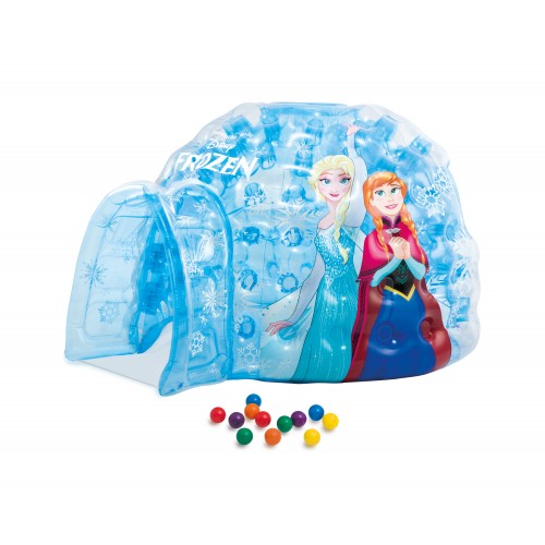 บ้านน้ำแข็งเป่าลมพร้อมลูกบอลสุดน่ารัก Intex Disney Frozen Igloo Playhouse