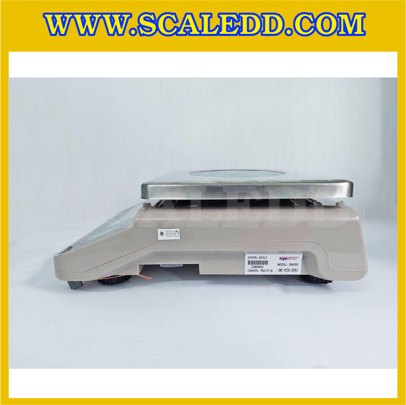 เครื่องชั่งนับจำนวน6kg เครื่องชั่งดิจิตอลจำนวนเฉพาะ พิกัดน้ำหนัก 6kg ค่าละเอียด 0.1g ยี่ห้อ Dynaweight รุ่น DW200 (เครื่องชั่งผ่านตรวจรับรองจากสำนักชั่งตวงวัด)