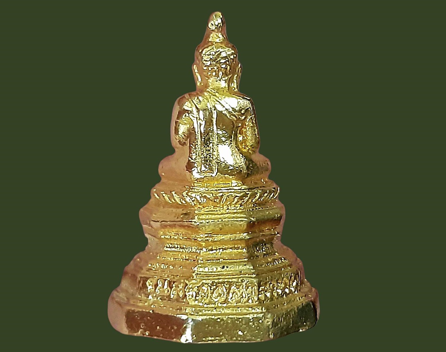 รูปเหมือนหล่อ หลวงพ่อพระใส วัดโพธิ์ชัย ปี 2537 สร้างศาลา พิมพ์เล็ก