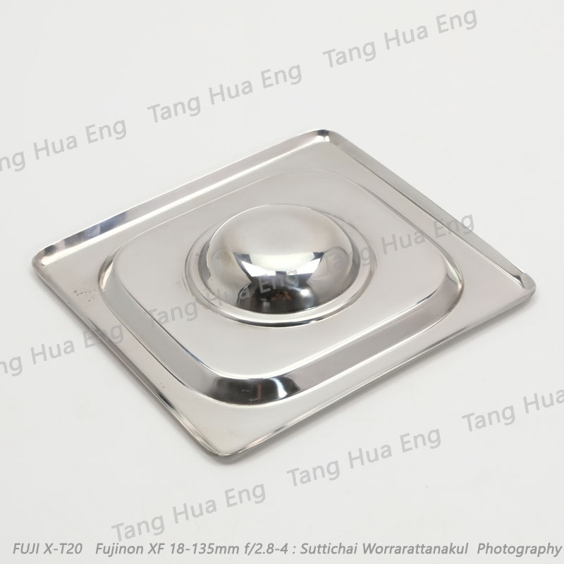 ฝาอ่างอุ่นอาหาร 1/6 ใบตื้น & ลึก ตราสฟิ้งค์ ( K133B )