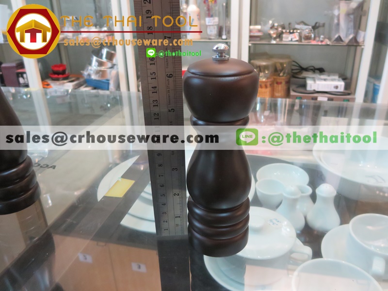 ที่บดพริกไทย 6 นิ้ว แบบไม้ wood pepper mills 005-JP-PM2106