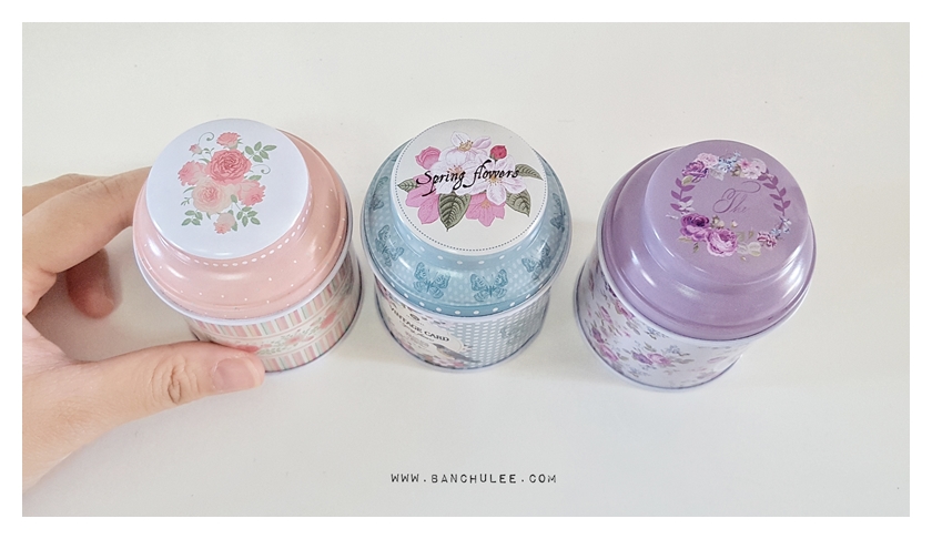 Mini Tea Tin Can กระป๋องชา งานสังกะสี ขนาดเล็ก