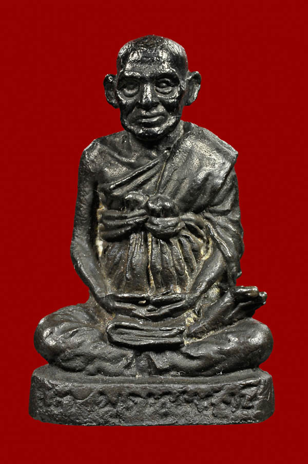 รูปเหมือนสมเด็จพระพุฒาจารย์(โต) พรหมรังสี วัดระฆังโฆสิตาราม รุ่นอนุสรณ์ 100 ปี 2515 เนื้อนวะ