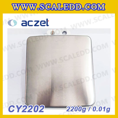 เครื่องชั่ง aczet CY2202 precision balance 2200gx0.01g เครื่องชั่งทศนิยม 2 ตำแหน่ง เครื่องชั่งละเอียดสูง2200g เครื่องชั่งน้ำหนัก2200g พิกัด 2200g ค่าละเอียด 0.01g เครื่องชั่งยี่ห้อ Aczet รุ่น CY2202