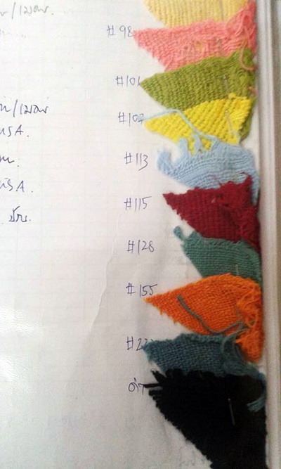 100% cotton fabric "Hemp" (ผ้าฮัม)