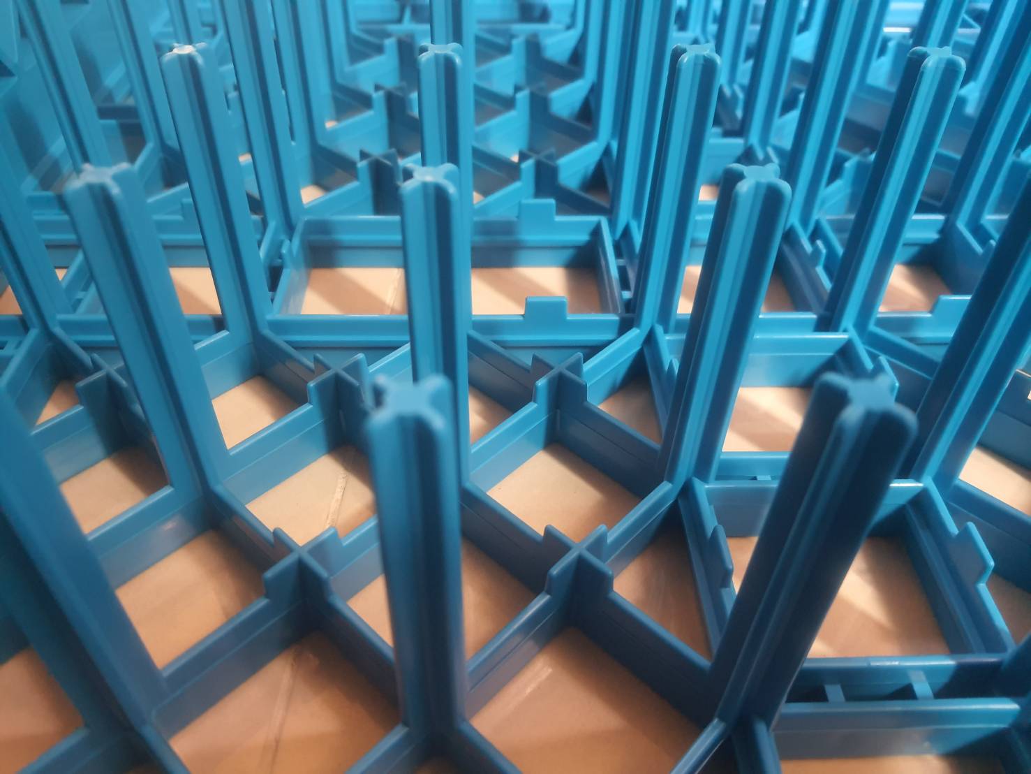 แร็คเสียบจานหรือถาดขนาด 64 ช่อง,Dishwashing_rack,Plate,Tray_rack 004-JW-64B