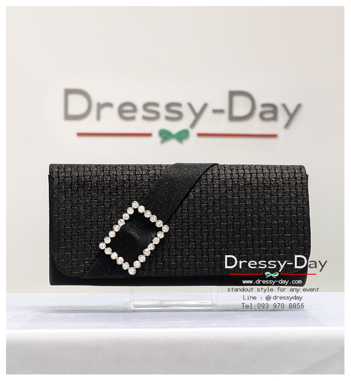 กระเป๋าออกงาน TE104: กระเป๋าออกงาน คลัช ถือไปงานแต่งกลางคืน กลางวัน เช้า สวย หรู เรียบโก้