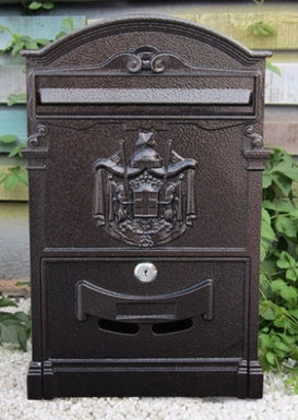 ตู้จดหมายทรงยุโรป European mail box style.,ตู้จดหมายวินเทจ