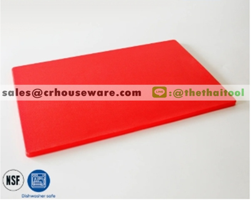 เขียงพลาสติก แยกสี รหัสสินค้า 011-CCB1520,เขียงพลาสติกแยกสีมาตรฐานNSF,Color_Cutting_Board_Changrai,