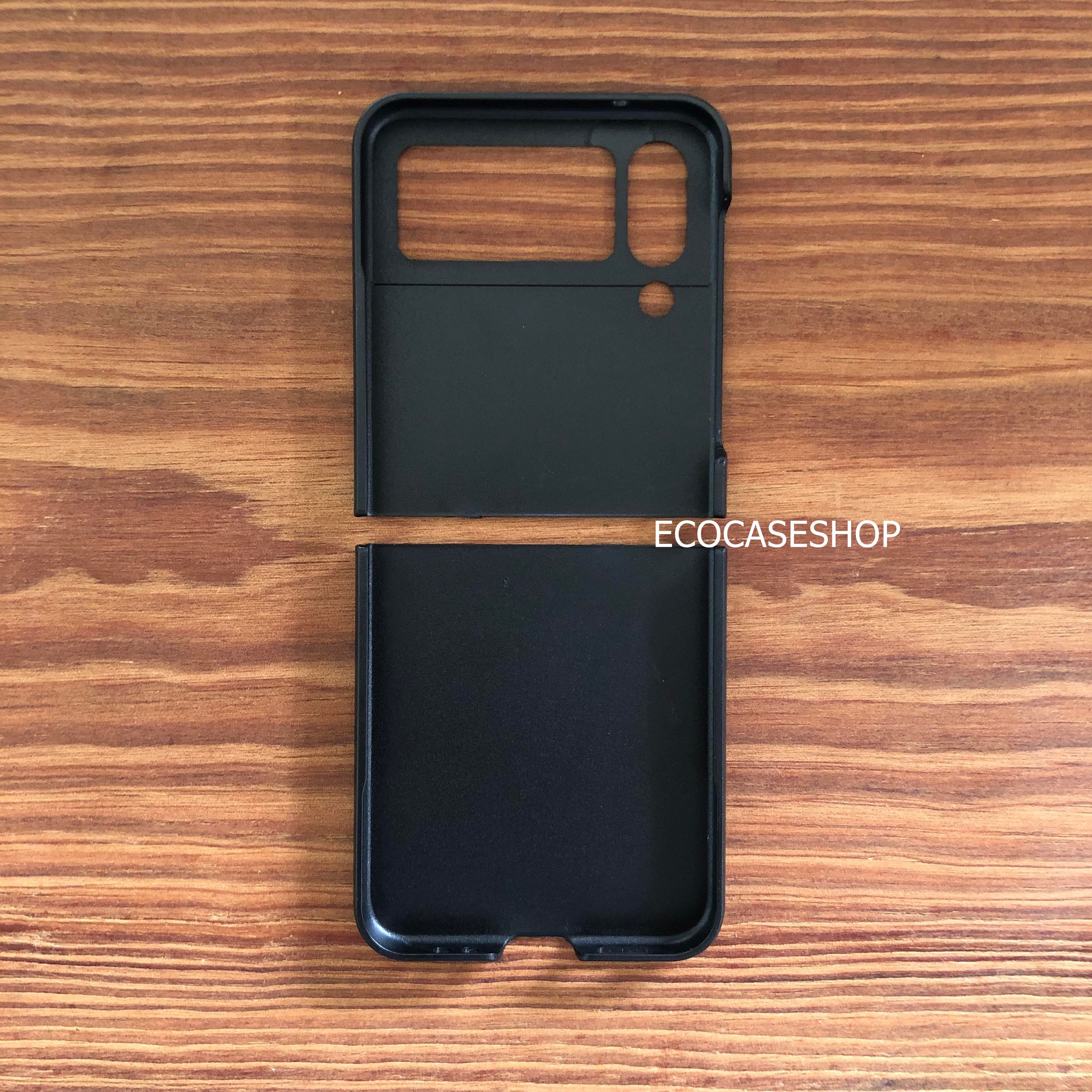 Samsung Flip4 เคสแข็งด้าน(new) สีดำ