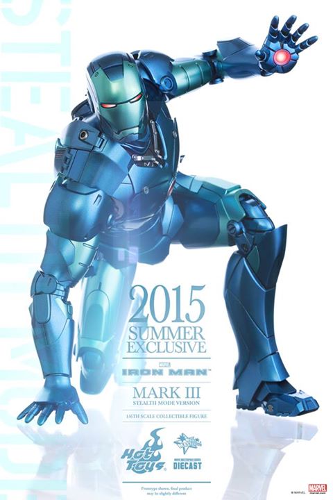 Hot Toys Iron Man: MKIII Stealth Mode Version (Diecast)