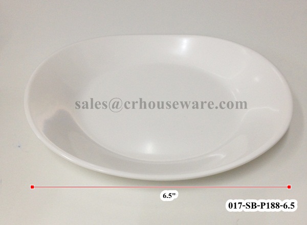 จานเมลามีนวงรี 6.5"017-SB-P188-6.5