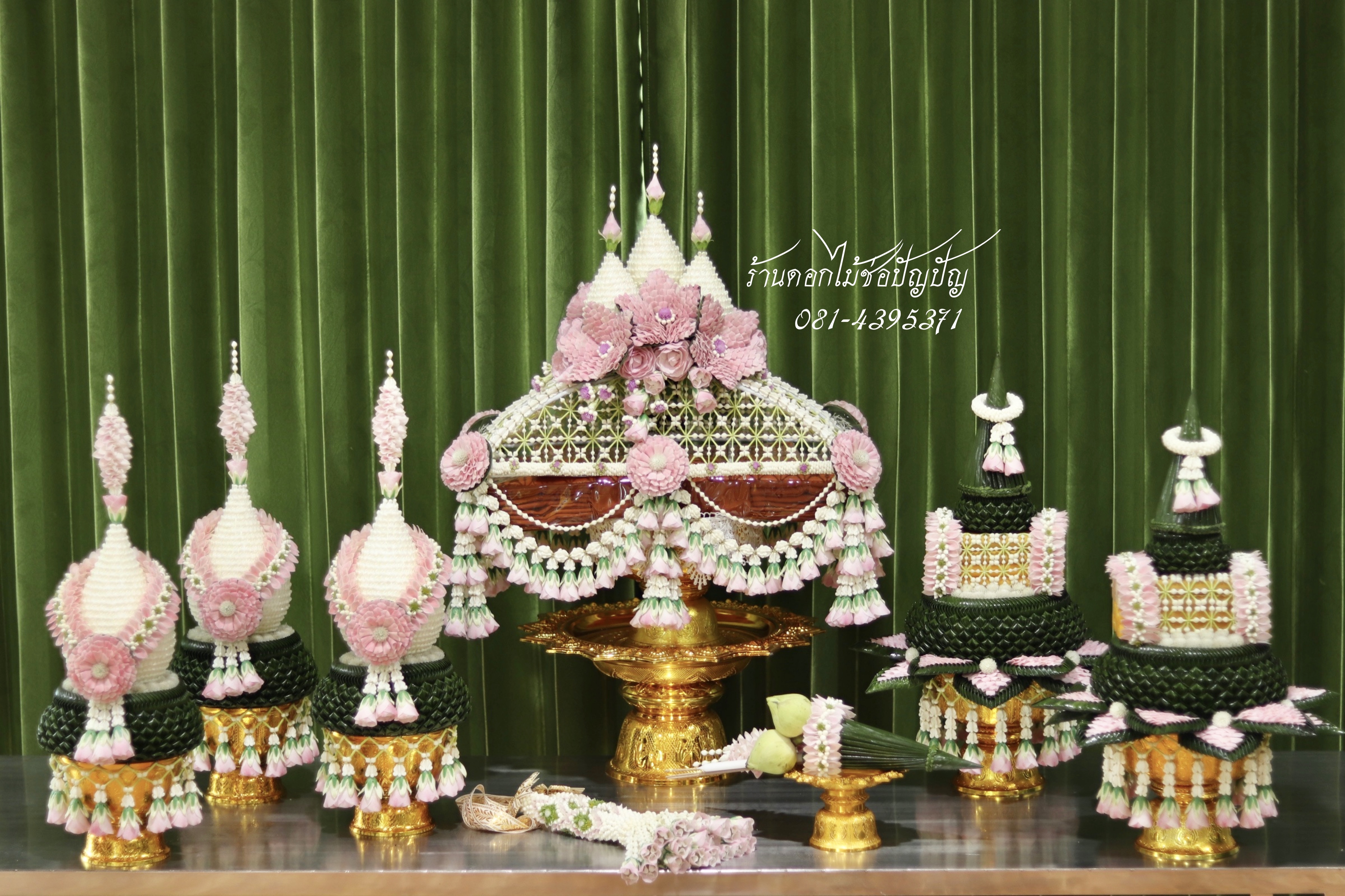 เครื่องบวชดอกไม้สด ชุดD9