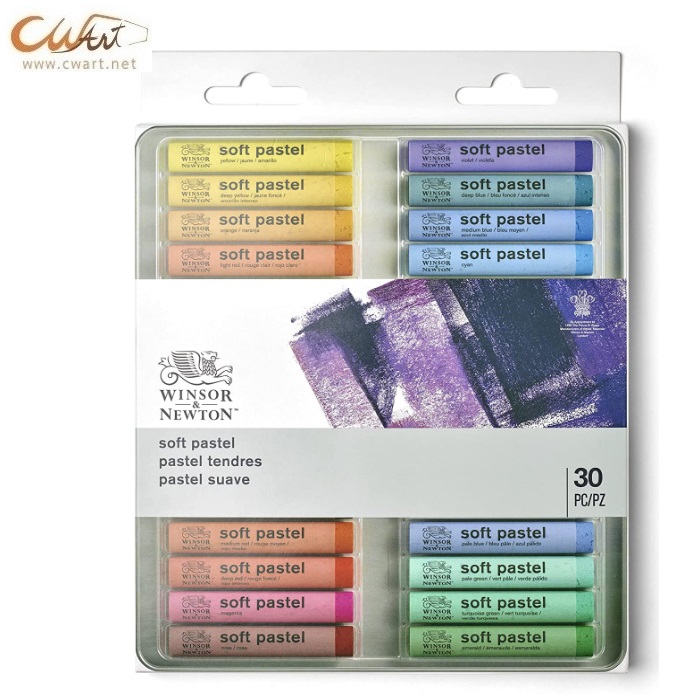 ชุดสีชอล์ค Winsor & Newton Soft Pastel 30 สี