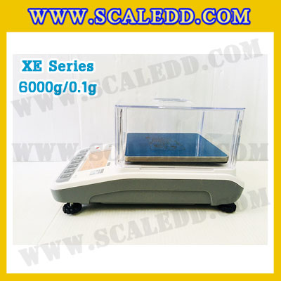 เครื่องชั่งดิจิตอลทศนิยม1ตำแหน่ง รุ่น XE 6000g x 0.1g เครื่องชั่ง6000g เครื่องชั่งน้ำหนัก 6000g เครื่องชั่งละเอียดสูง6000g กิโลดิจิตอล6000g ตาชั่ง6000g เครื่องชั่ง6000g ยี่ห้อ CAS รุ่น XE