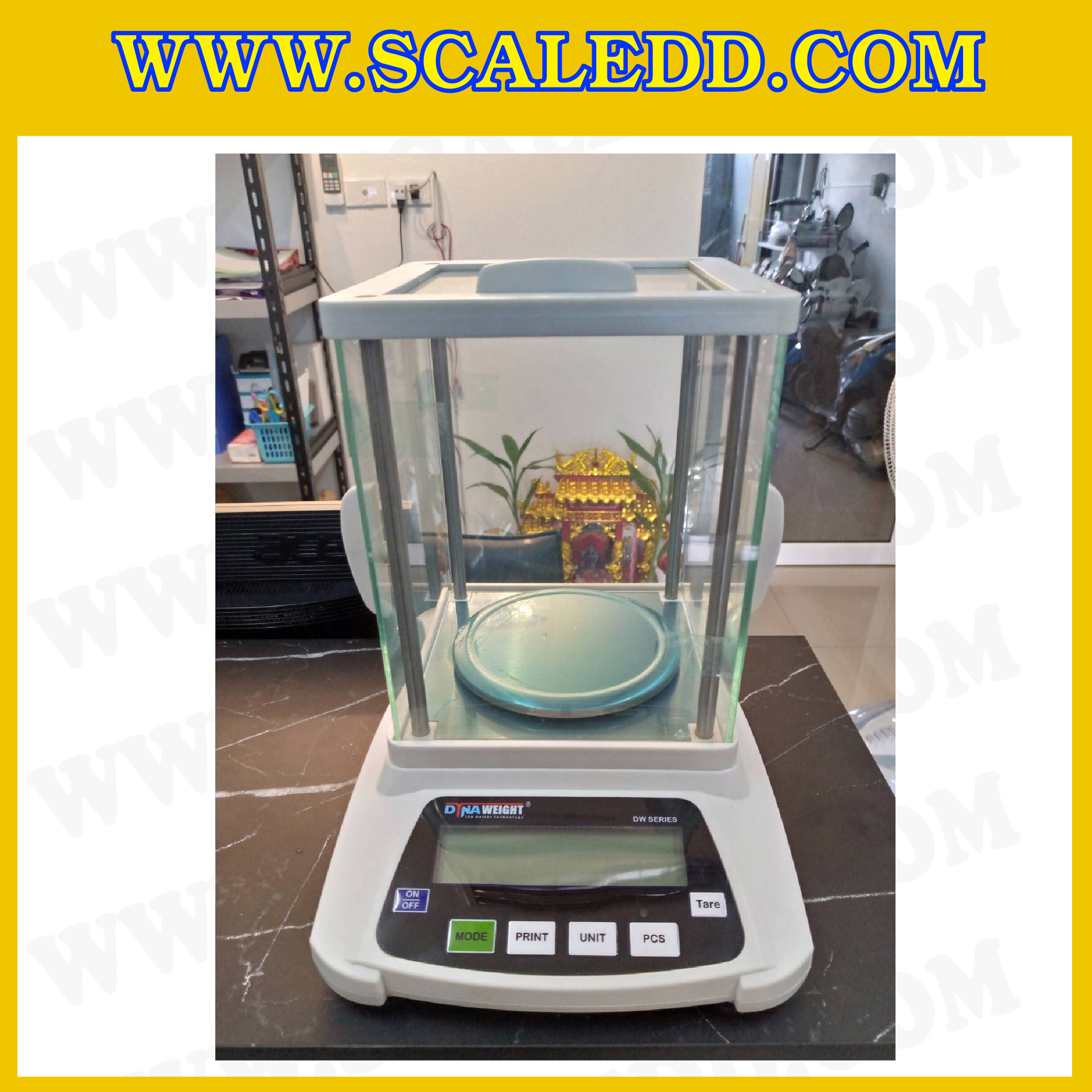 เครื่องชั่งละเอียดสูง1000กรัม เครื่องชั่งน้ำหนักดิจิตอล1000g เครื่องชั่งทศนิยม 2 ตำแหน่ง ตาชั่ง1000g ความละเอียด 0.01g DynaWeight รุ่น DW1000