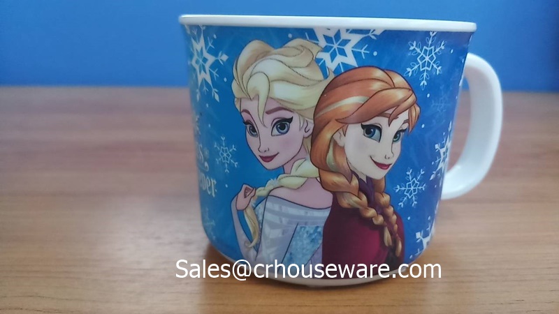 แก้วน้ำมีหู 3 นิ้ว ลาย Sister Fonzen