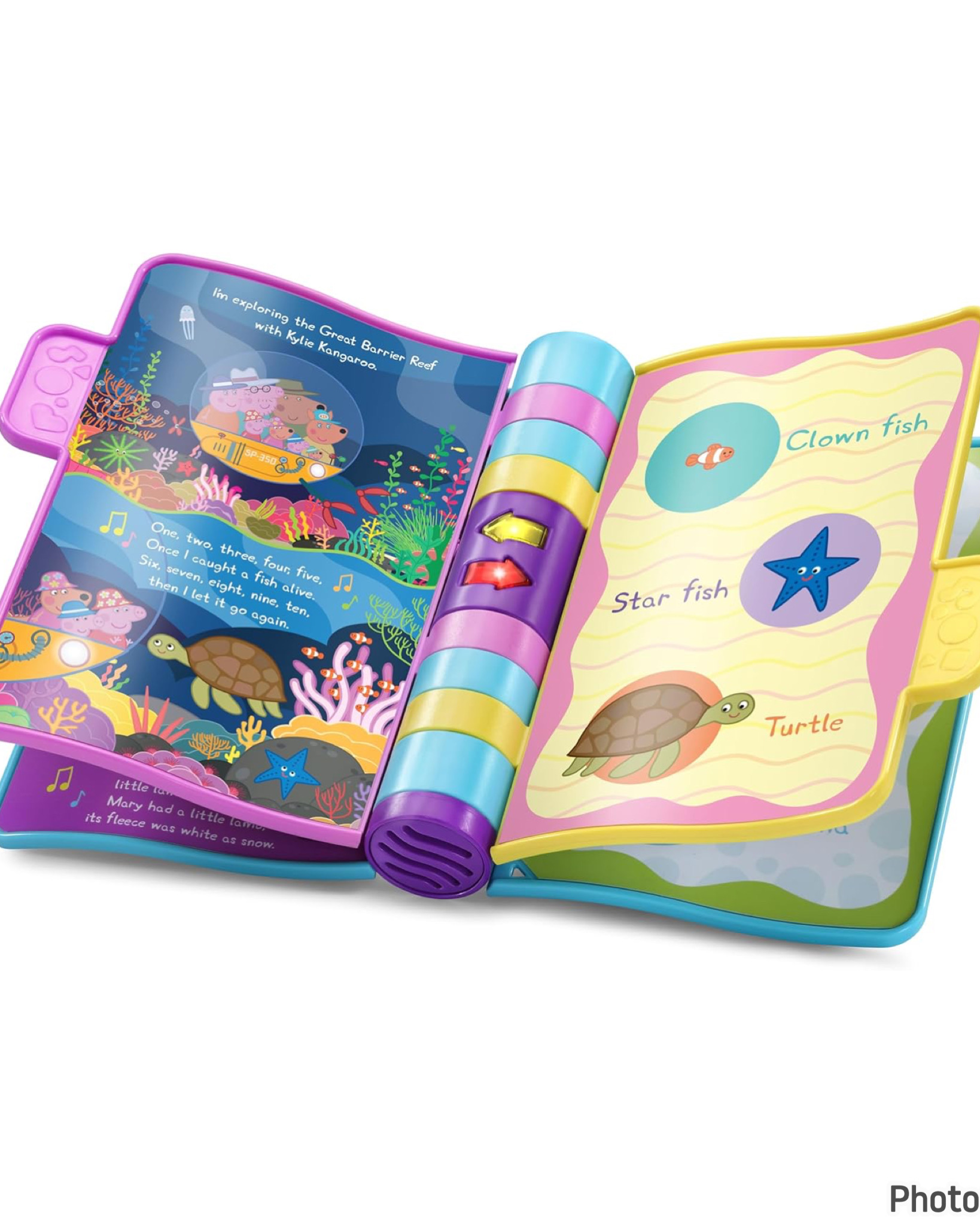นิทานเพลง ธีม Peppa Pig VTech Peppa Pig Peppa’s Nursery Rhymes Interactive Book