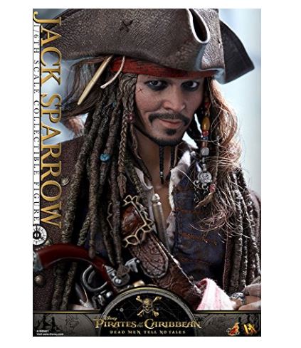 HOTTOYS - Pirates Of The Caribbean : Dead Men Tell No Tales - Jack Sparrow